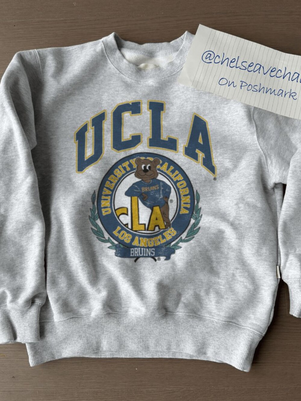 Vintage University of California Los Angeles Sweatshirt, UCLA Bruins Basketball